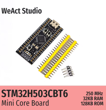 WA00016 [WeAct]STM32H523CET6 マイコンボード