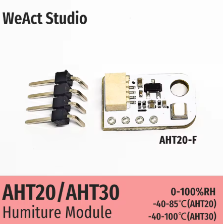 WA00023 [WeAct]デジタル温度および湿度センサー AHT30