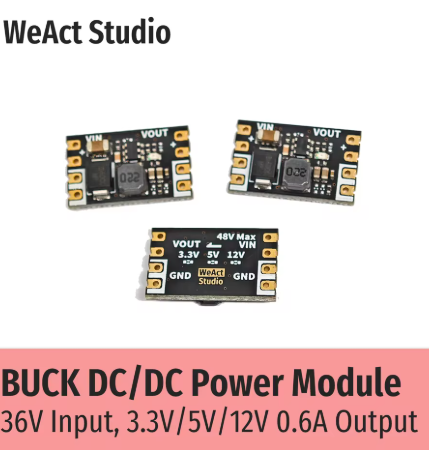 WA00026 [WeAct]降圧電源モジュール DCM1 12V