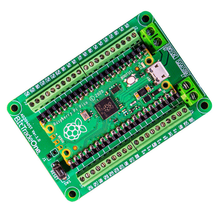 AD2040ST ラズベリーパイ Pico ソケット・ターミナル拡張ボード AD2040ST ラズベリーパイ Pico ソケット・ターミナル拡張ボード
