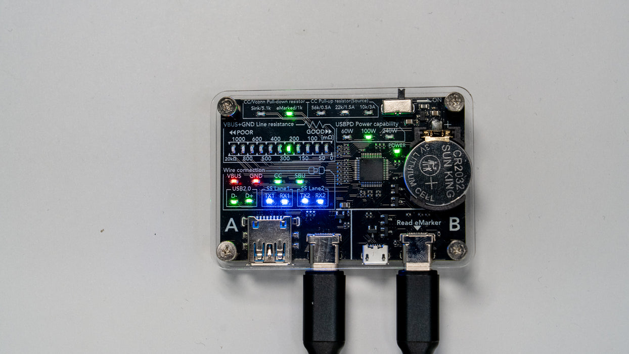 【予約製品 8月7日発売】ADUSBCIMLE USB Cable Checker Lite
