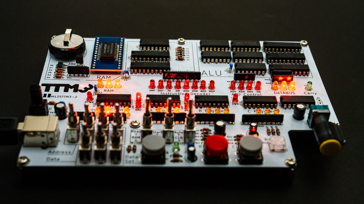 【予約商品 3月23日発売】ADTTM3 論理ゲートから創る自作CPU 学習キット TTM3