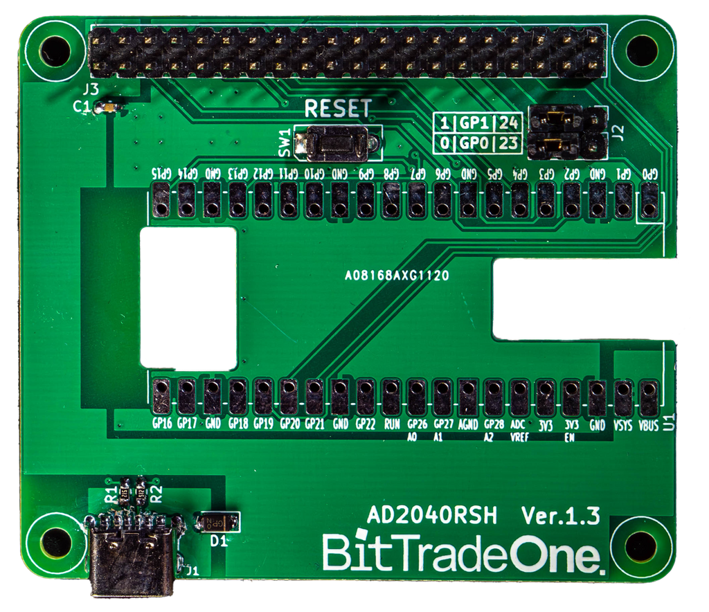 AD2040RSH ラズベリーパイ ホストファンクションテスター Pico