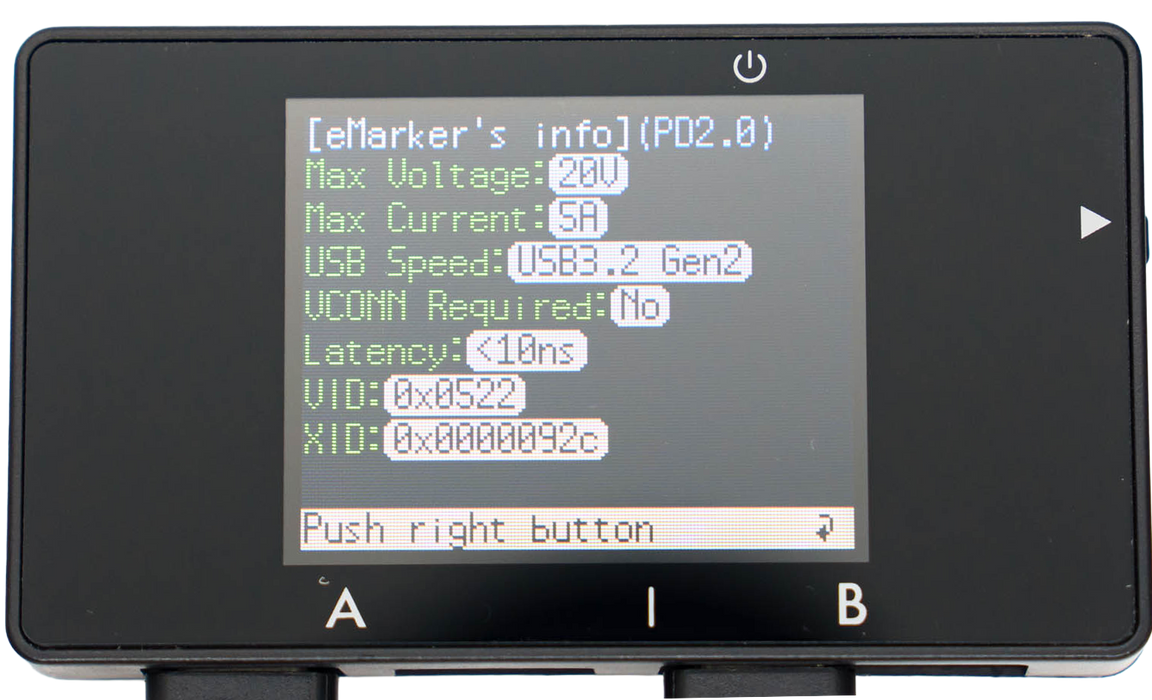 予約受付_12月上旬発送予定】ADUSBCIM3 USB Cable Checker