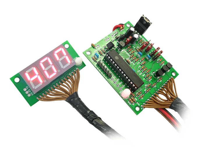 AD00003 Automotive Digital Speedometer/Red (Kit)