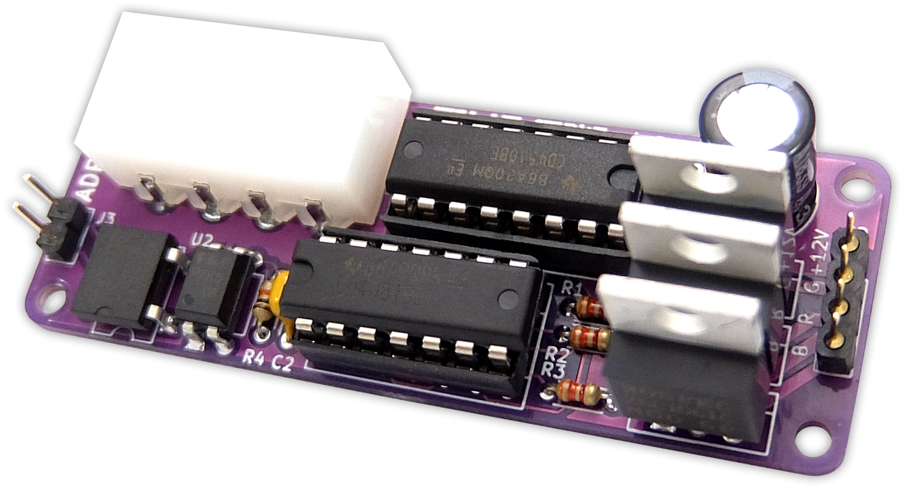 ADRL12 奇天烈電子工作 ハードディスク連動LEDイルミネーション