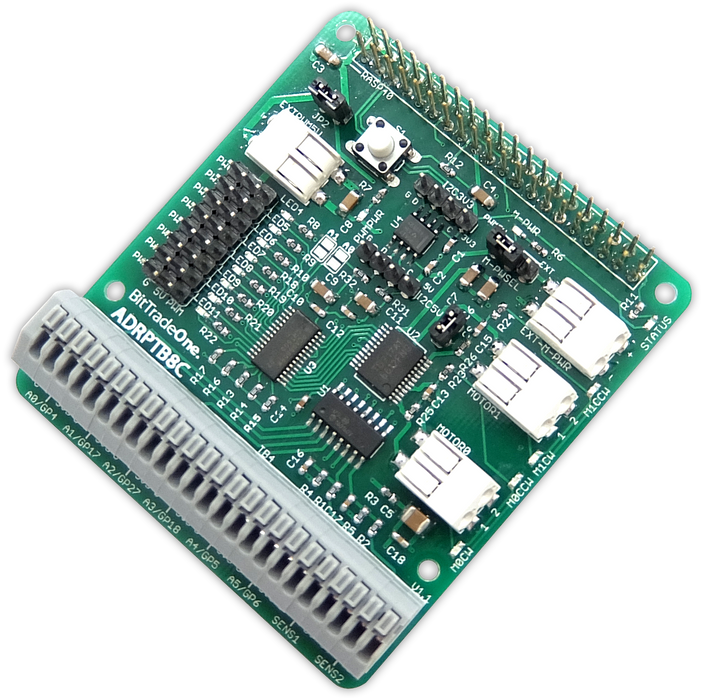ADRPTB8C General-purpose motor control board for Raspberry Pi