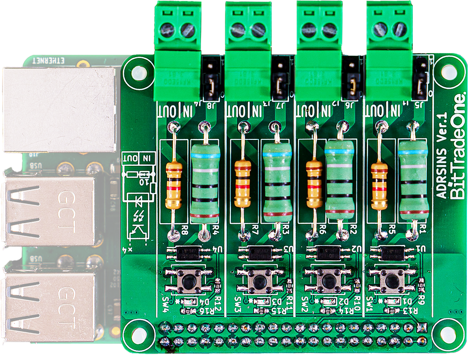 ADRSINS Isolated Input Expansion Board for Raspberry Pi 
