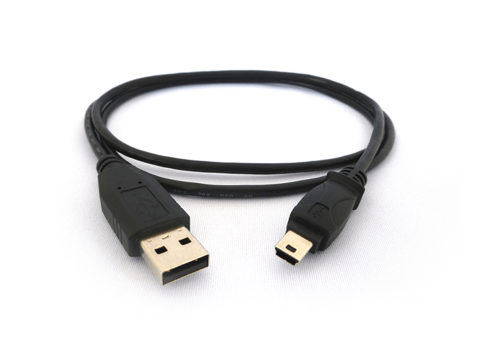 PD0001 USB cable A male/mini B male 1.5m USBA-miniB