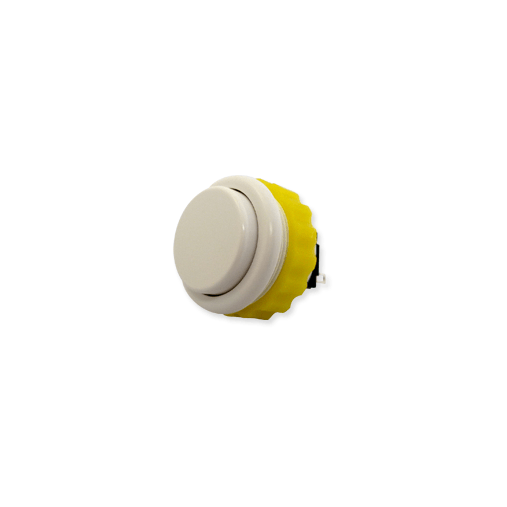 PD0004 [PS-14-DN] Seimitsu screw push button (24Φ white)