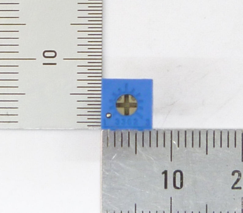 b00668 3362P-1-103LF Semi-fixed Resistor (Trimmer Potentiometer) 10kΩ 0.5W Top Adjustment 1 Through Hole Set of 5